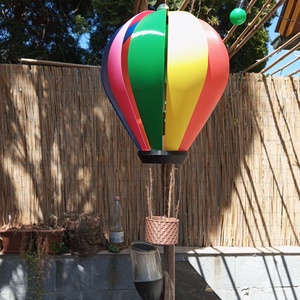 Hőlégballon szélforgó  - otthon & életmód - ház & kert - kerti dísz - Meska.hu