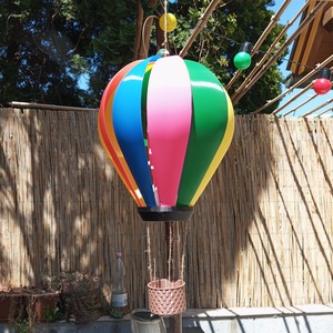 Hőlégballon szélforgó  - otthon & életmód - ház & kert - kerti dísz - Meska.hu