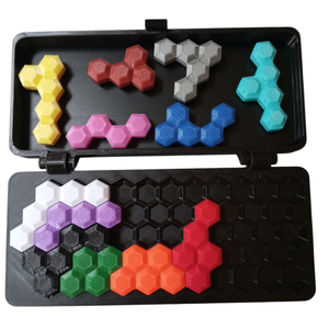 HexaLogic- logikai kirakós puzzle - játék & sport - készségfejlesztő és logikai játék - logikai játékok - Meska.hu