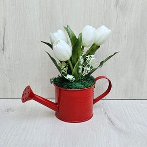 4 szálas tulipán kannában - Meska.hu