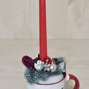 Gyerytás adventi dekor, Karácsony, Karácsonyi lakásdekoráció, Karácsonyi ajtódíszek, Virágkötés, MESKA