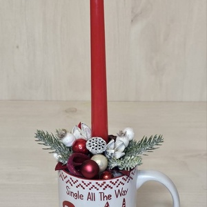 Gyerytás adventi dekor, Karácsony, Karácsonyi lakásdekoráció, Karácsonyi ajtódíszek, Virágkötés, MESKA