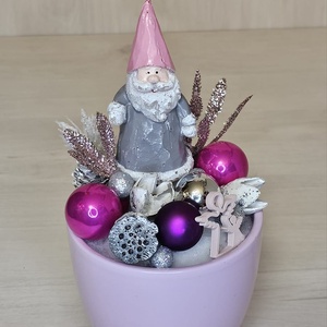 Gyerytás adventi dekor, Karácsony, Karácsonyi lakásdekoráció, Karácsonyi ajtódíszek, Virágkötés, MESKA