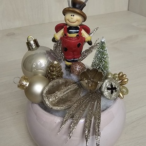 Adventi dekor, Karácsony, Karácsonyi lakásdekoráció, Karácsonyi ajtódíszek, Virágkötés, MESKA