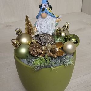 Adventi dekor, Karácsony, Karácsonyi lakásdekoráció, Karácsonyi ajtódíszek, Virágkötés, MESKA