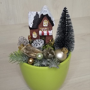 Adventi dekor, Karácsony, Karácsonyi lakásdekoráció, Karácsonyi ajtódíszek, Virágkötés, MESKA
