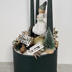 Adventi dekor - karácsony - karácsonyi lakásdekoráció - karácsonyi ajtódíszek - Meska.hu