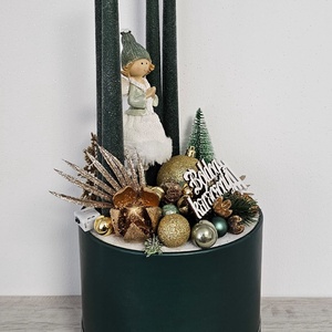 Adventi dekor - karácsony - karácsonyi lakásdekoráció - karácsonyi ajtódíszek - Meska.hu