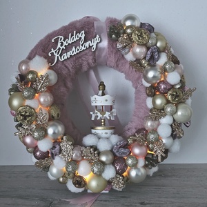 Ajtódísz - karácsony - karácsonyi lakásdekoráció - karácsonyi ajtódíszek - Meska.hu