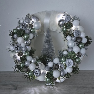 Ajtódísz - karácsony - karácsonyi lakásdekoráció - karácsonyi ajtódíszek - Meska.hu