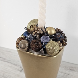 Adventi dekoráció, Karácsony, Karácsonyi lakásdekoráció, Karácsonyi ajtódíszek, Virágkötés, MESKA