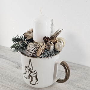 Adventi dekoráció - karácsony - karácsonyi lakásdekoráció - karácsonyi ajtódíszek - Meska.hu