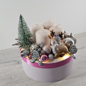 Adventi dekoráció - karácsony - karácsonyi lakásdekoráció - karácsonyi ajtódíszek - Meska.hu