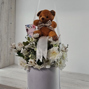 Ballagási box - otthon & életmód - virágdekoráció - virágok - virágbox - Meska.hu