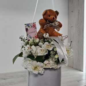 Ballagási box - otthon & életmód - virágdekoráció - virágok - virágbox - Meska.hu