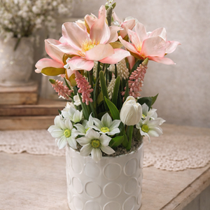 Magnóliás asztali dísz - otthon & életmód - virágdekoráció - virágdíszek - asztali virágdísz - Meska.hu