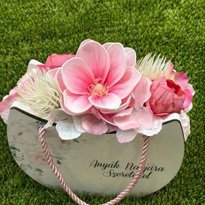 Anyák napi virágbox - Meska.hu