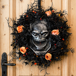 Halloween csengős koszorú - Meska.hu