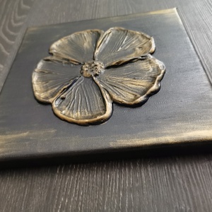 Antik virág  - művészet - festmény - festmény vegyes technika - Meska.hu