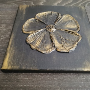 Antik virág  - művészet - festmény - festmény vegyes technika - Meska.hu