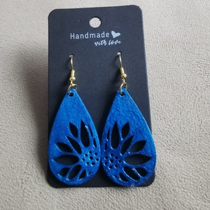 Napraforgó fülbevaló  - ékszer - fülbevaló - fülékszer - Meska.hu