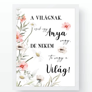 Anya falikép - Anyák napjára, Otthon & Életmód, Dekoráció, Kép & Falikép, Plakát, Fotó, grafika, rajz, illusztráció, MESKA