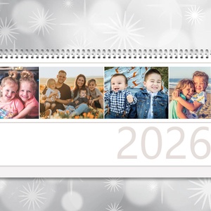 2026-os fényképes családi asztali naptár (havi kiosztással) - otthon & életmód - dekoráció - fali és függő dekoráció - falinaptár & öröknaptár - Meska.hu
