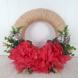 Virágos kopogtató - Meska.hu