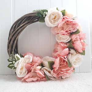 Virágos kopogtató 2 - Meska.hu