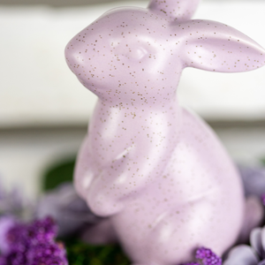 Asztaldísz nyuszival - otthon & életmód - virágdekoráció - virágdíszek - asztali virágdísz - Meska.hu