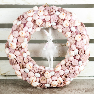 Húsvéti kopogtató nyuszival - Meska.hu