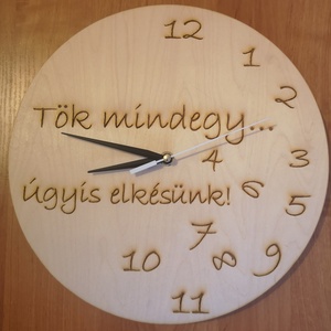Tök mindegy... órák - otthon & életmód - dekoráció - fali és függő dekoráció - falióra & óra - Meska.hu