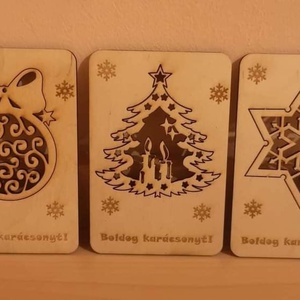 Karácsonyi képeslap - Meska.hu
