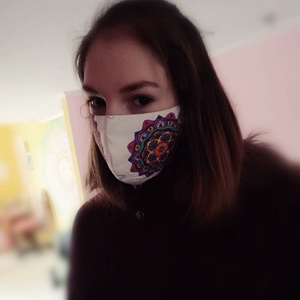 Fenött maszk - Meska.hu