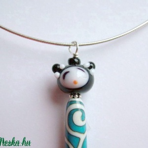 NAMI, lámpagyöngy gésa medál -  - Meska.hu