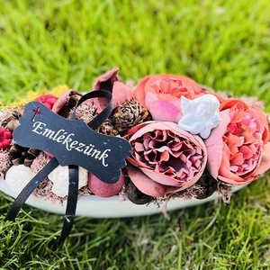 Mindenszentek, megemlékezés dísz - otthon & életmód - vallás - temetkezési tárgy - Meska.hu