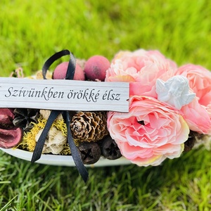 Mindenszentek, megemlékezés dísz - otthon & életmód - vallás - temetkezési tárgy - Meska.hu