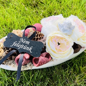 Mindenszentek, megemlékezés dísz - otthon & életmód - vallás - temetkezési tárgy - Meska.hu