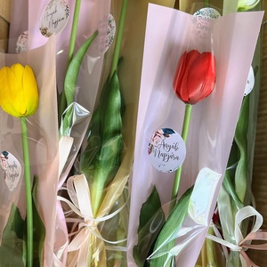 Anyák napi real touch tulipánok, Otthon & Életmód, Dekoráció, Virágdísz és tartó, Virágbox, virágdoboz, Virágkötés, MESKA