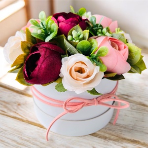 Nőnapi díszek, Otthon & Életmód, Dekoráció, Asztal és polc dekoráció, Díszdoboz, Virágkötés, MESKA