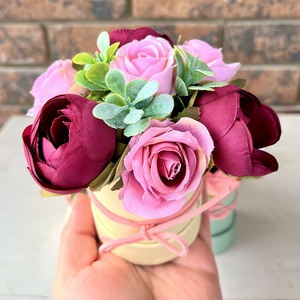 Nőnapi díszek - otthon & életmód - dekoráció - asztal és polc dekoráció - díszdoboz - Meska.hu