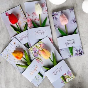 Nőnapi tulipán kártyával - Meska.hu