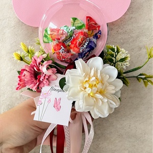 Mickey fej csokor, nőnapra - Meska.hu