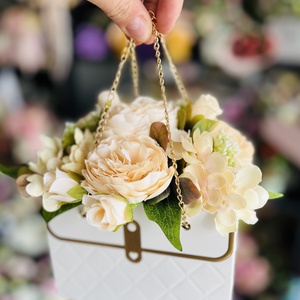 Anyák napi vagy ballagási virág, táska.  - otthon & életmód - papír, írószer - ajándékozás kellékei - pénzátadó doboz - Meska.hu