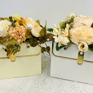 Anyák napi vagy ballagási virág, táska.  - otthon & életmód - papír, írószer - ajándékozás kellékei - pénzátadó doboz - Meska.hu