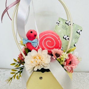 Ballagási virág, táska - Meska.hu