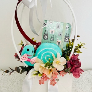 Ballagási virág, táska - otthon & életmód - papír, írószer - ajándékozás kellékei - pénzátadó doboz - Meska.hu