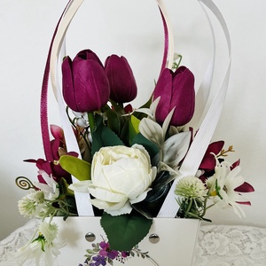 Anyák napi táskák - otthon & életmód - dekoráció - asztal és polc dekoráció - asztaldísz - Meska.hu