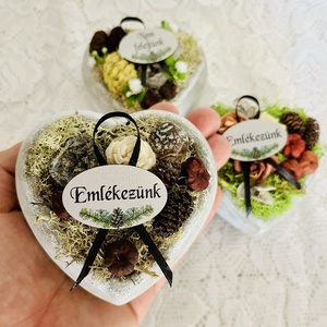 Mindenszentekre, halottak napjára kegyeleti/sír dísz - Meska.hu