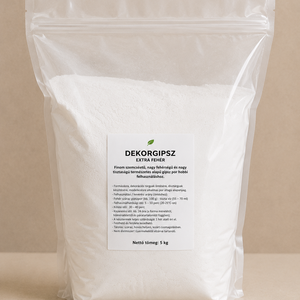 DEKORGIPSZ - EXTRA FEHÉR 1kg, 2kg, 5kg, Kellékek & szerszámok, Vegyes alapanyag, Gipsz, , MESKA